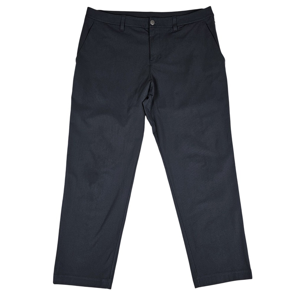 Lululemon ABC Classic-Fit Pant Men's 36x28 Warpstreme Obsidian Gray LM5AR2S